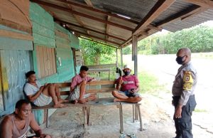 Bhabinkamtibmas Desa Lorulun Ajak Warganya Bersama Jaga Kamtibmas