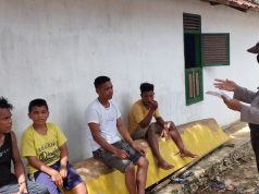 Melalui Giat Binluh,Bhabinkamtibmas Desa Olilit Barat Gencar Sosialisasi Pencegahan Covid 19