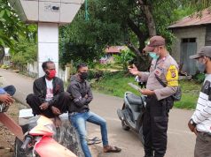 Maklumat Kapolri Terus Disosialisasikan Bhabinkamtibmas Desa Olilit Barat