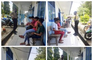 Kunjungi SMA Negei 2 Tanut, Bhabinkamtibmas Desa Ritabel Sosialisasi Cegah Covid 19