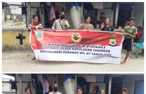 Bhabinkamtibmas Desa Ritabel Sosialisasi Perpres No 87 Tahun 2016 Tentang Pungli