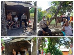 Lewat Giat Binluh,Bhabinkamtibmas Desa Ritabel Sosialisasi Cegah Covid 19