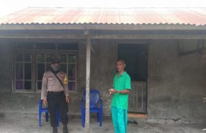 Maklumat Kapolri Tentang Cegah Covid 19 Terus Disosialisasikan Bhabinkamtibmas Desa Sangliat Krawain