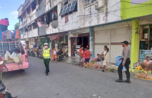 Dampak Pandemi Covid 19 Tak Membuat Kendor Sat Lantas Polres MTB Dalam Menjaga Kamseltibcarlantas
