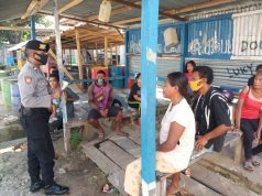 Lewat Patroli Dialogis Sat Samapta Polres MTB Sosialisasi Maklumat Kapolri Tentang Cegah Covid 19