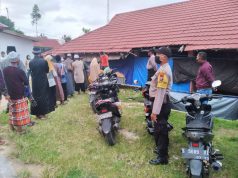 Bhabinkamtibmas Desa Sifnana Hadir Sekaligus Pam Sholad ID 1441 H Pada Masjid Baabut Taqwa