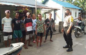 Kamtibmas Dan Cegah Covid 19 Jadi Giat Sambang Bhabinkamtibmas Desa Sofyanin