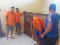 Sat Tahti Rutin Bersama Para Tahanan Membersihkan Ruangan Tahanan Guna Cegah Covid 19