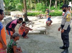 Covid 19 Menjadi Sasaran Giat Bhabinkamtibmas Tutunametal Pada Warganya