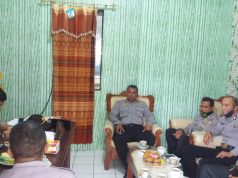 Kapolsek Tanimbar Selatan pimpin giat anev tugas bersama para Kanit Polsek