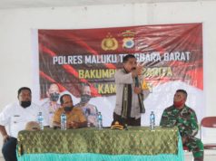 Kapolres Maluku Tenggara Barat gelar Bakumpul Bacarita Kamtibmas (BBK) di Desa Eliasa Kecamatan Selaru