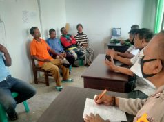 Bhabinkamtibmas Bomaki bersama 3 Pilar Desa Giat Problem Solving Dugaan Tindak Pidana KDRT warga