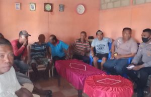 Bhabinkamtibmas Ilngei amankan giat Penjaringan Balon Kades