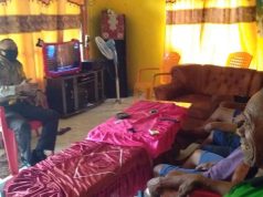 Sambangi Bapak Herman Subitmel Bhabinkamtibmas Kabiarat Binluh New Normal