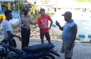 Giat Binluh New Nomal Bhabinkamtibmas Kabiarat