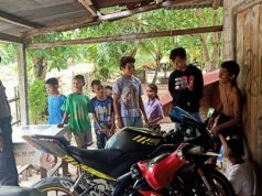 Sambangi anak di Desa, Bhabinkamtibmas Lauran bercerita tentang New Normal
