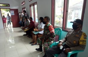 Bhabinkamtibmas Lauran amankan giat PTSL Tahun 2020 di Desa