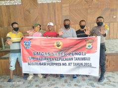 Bhabinkamtibmas Olilit Timur galahkan Sosialisasi Saber Pungli kepada Warga