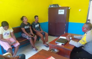 Bhabinkamtibmas Ritabel Giat Problem Solving dugaan Pencemaran Nama Baik warga