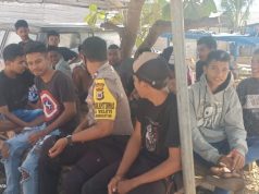Sambangi Kelompok Pemuda, Bhabinkamtibmas Welutu sampaikan New Normal dan Protokol Kesehatan Covid-19