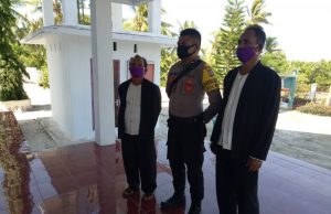 Bhabinkamtibmas Werain hadiri dan amankan Giat Ibadah Penguhan Sidi