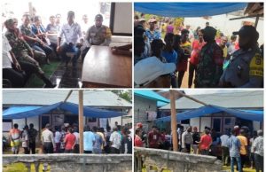 Bhabinkamtibmas Weratan amankan giat Penjaringan Kepala Desa