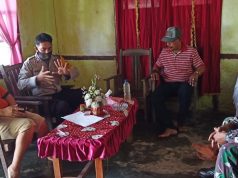 Problem Solving Bhabinkamtibmas Wowonda dan Babinsa terhadap dugaan Pencemaran nama baik warga.