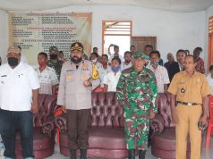 Kapolres MTB hadiri kegiatan Pelantikan Panitia Pilkades Eliasa Kecamatan Selaru