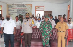 Kapolres MTB hadiri kegiatan Pelantikan Panitia Pilkades Eliasa Kecamatan Selaru