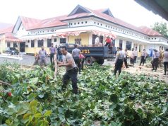 Polres MTB Giat Kurvei sambut hari Bhayangkara ke – 74