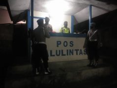 Seksi Propam Polres MTB laksanakan Pengecekan personil Pos Pam Lalin