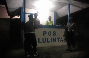 Seksi Propam Polres MTB laksanakan Pengecekan personil Pos Pam Lalin