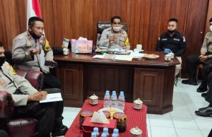 Kapolres MTB Pimpin Giat Rapat Panitia HUT Bhayangkara ke – 74 Polres MTB