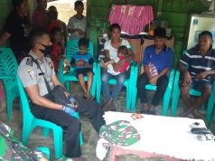Lewat Giat Door To Door Sistem, Bhabinkamtibmas Bersinergis Dengan Babinsa Desa Batuh Putih Dalam Penyelesaian Masalah