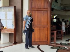 Personil Polres MTB Kawal Dan Pengamanan Ibadah Minggu Pada Gereja Ebenhaezer Saumlaki