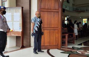 Personil Polres MTB Kawal Dan Pengamanan Ibadah Minggu Pada Gereja Ebenhaezer Saumlaki