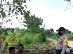 Kunjungi Warga Binaan, Bhabinkamtibmas Kelaan Sampaikan Prosedur Tatanan Hidup Baru ( New Normal )