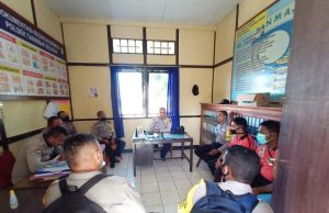 Kanit Binmas Polsek Tansel Pimpin Giat Anev Bhabin Tansel