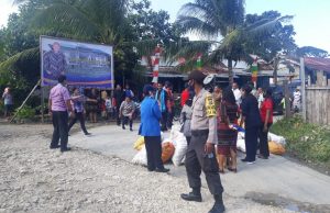 Bhabinkamtibmas Arma sambangi warga dan berikan Pesan Kamtibmas