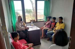Bhabinkamtibmas Bomaki Giat Problem Solving Kasus Pengancaman Warga