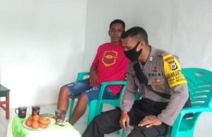 Bhabinkamtibmas Batu Putih Giat DDS sampaikan New Normal