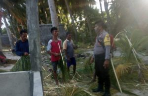 Giat Sambang Bhabinkamtibmas Eliasa sampaikan “Adaptasi Kebiasaan Baru”