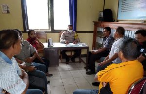 Bhabinkamtibmas Ilngei Giat Mediasi dan Problem Solving Dugaan kasus Pencemaran Nama Baik