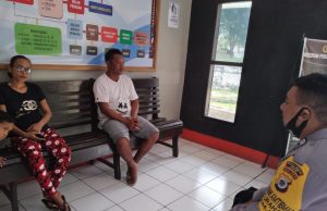 Bhabinkamtibmas Kelurahan Saumlaki Selesaikan Masalah Salah Paham Dalam Rumah Tangga.