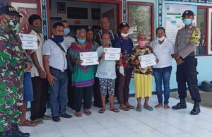 Giat Pam BST Lauran hingga Selesai dikawal Bhabinkamtibmas