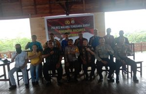 Bhabinkamtibmas Lorulun Amankan Giat BBK oleh Kapolres MTB pada Destinasi Wisata Danau Lorulun