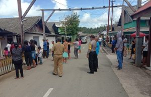 Bhabinkamtibmas Lorulun hadir dan amankan Giat Ritual Agama