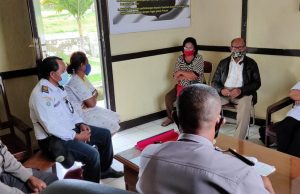 Bhabinkamtibmas Olilit Barat dampingi Waka Polsek Giat Problem Solving