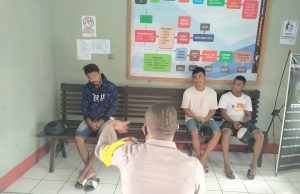 Bhabinkamtibmas Olilit Timur Giat Problem Solving Temuan Tindak Pidana Perjudian Tim Patroli Polsek Tansel