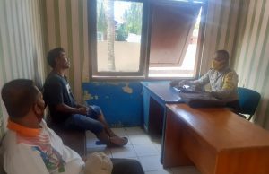 Terima laporan dugaan Kasus Penipuan Warga, Bhabinkamtibmas Ritabel Giat Problem Solving